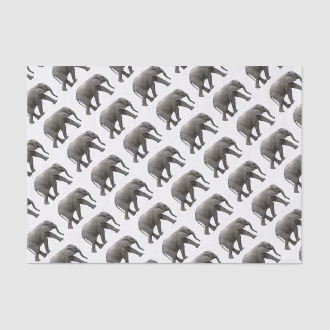African Elephant Tissue Paper (Front)
