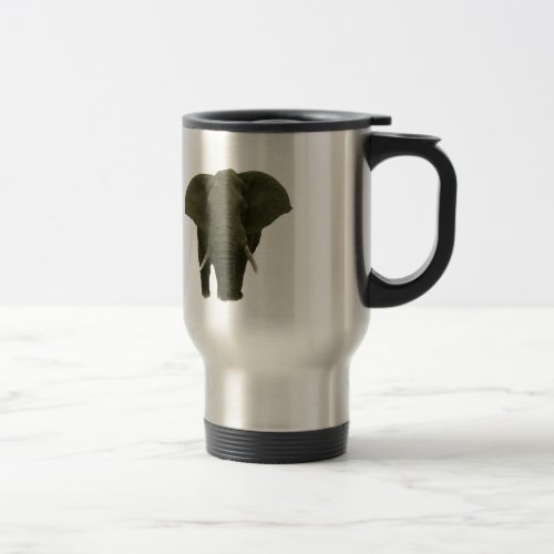 African Elephant Travel Mug