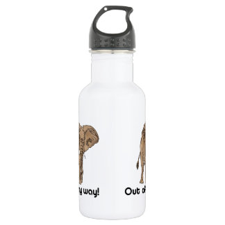 African Elephant Water Bottle