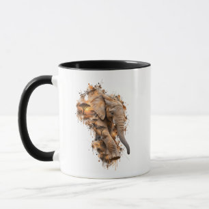 African Elephant Wildlife Mug