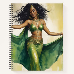 African Emerald Notebook