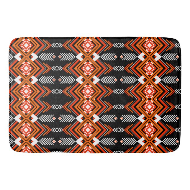 African Ethnic  Bath Mat (Front)