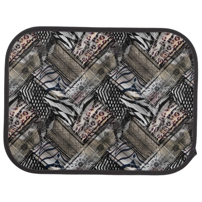 African, ethnic . car floor mat (Rear)