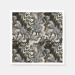 African, ethnic . napkins