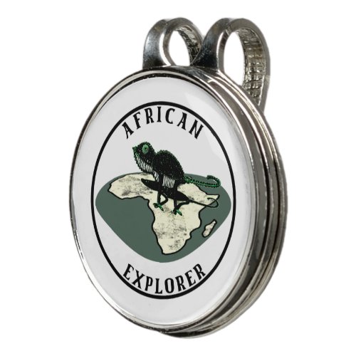 African Explorer      Golf Hat Clip