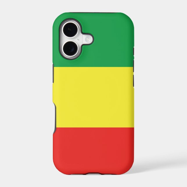 African Flag Colors Iphone Case (Back)