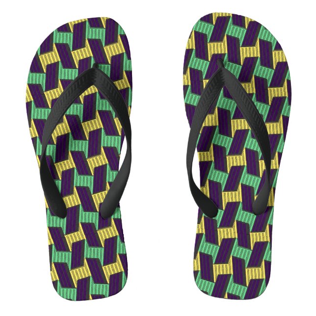 African  flip flops (Footbed)