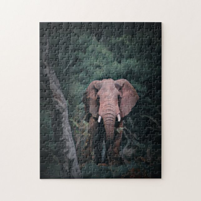 African Forest Elephant Jigsaw Puzzle (Vertical)