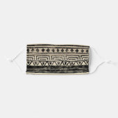 African Geometric Pattern Adult Cloth Face Mask (Front, Folded)