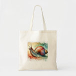 African giant snail 211024AREF145 - Watercolor Tote Bag