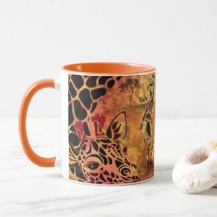 African Giraffe Coffee Mug