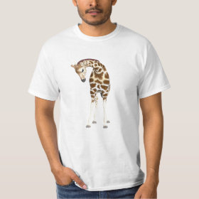 African Giraffe T-Shirts