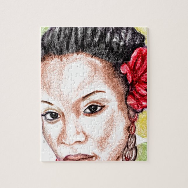 African Girl Jigsaw Puzzle (Vertical)