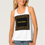African Gold Kente Women’s Tank Top