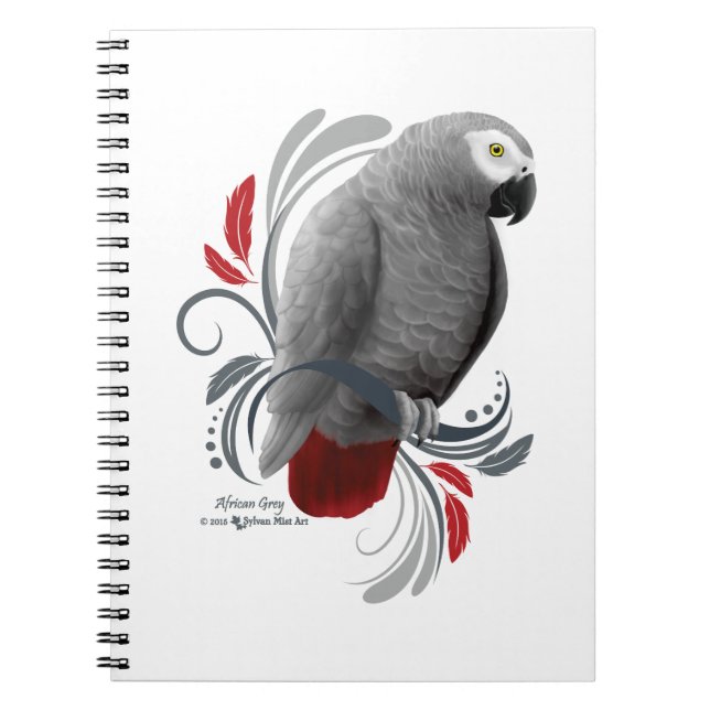 African Gray Notebook (Front)