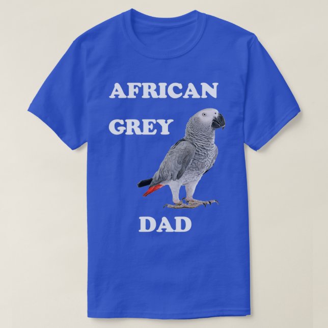 African Gray Parrot 24 T-Shirt (Design Front)