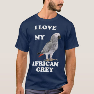 African Gray Parrot 26 T-Shirt