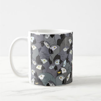 African Gray Parrots Coffee Mug