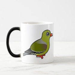 African Green Pigeon Morphing Mug