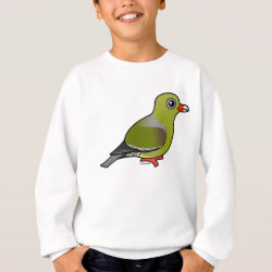 African Green Pigeon Kids' American Apparel Organic T-Shirt