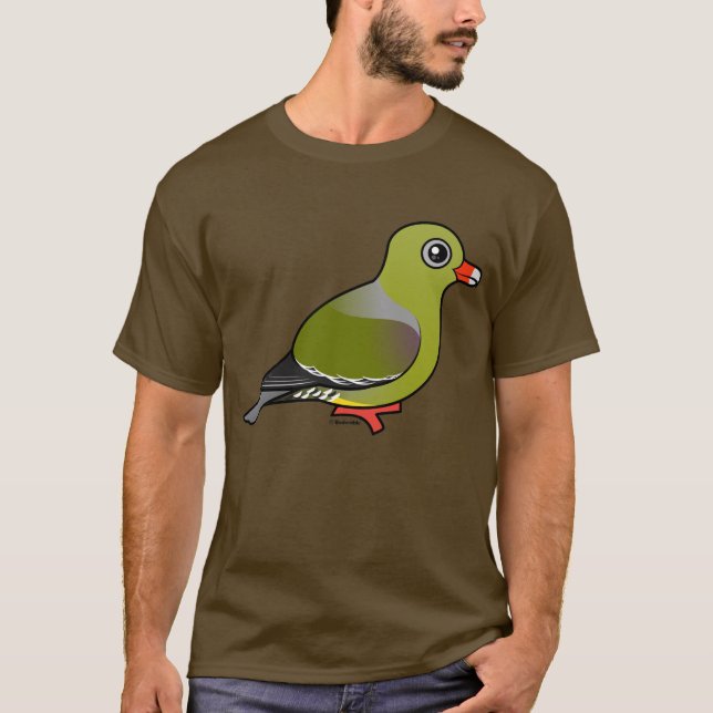 African Green Pigeon T-Shirt (Front)