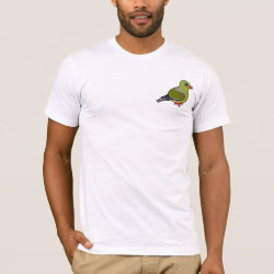 African Green Pigeon Men's Basic American Apparel T-Shirt