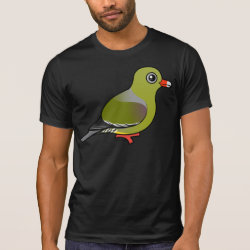 African Green Pigeon Men's Alternative Apparel Basic Crew Neck T-Shirt