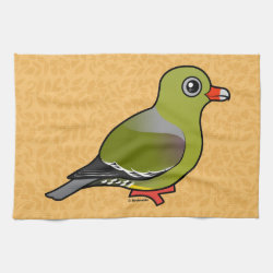 African Green Pigeon Kitchen Towel 16