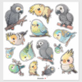 Cute Raccoon and Opossum Sticker Sheet, Adorable