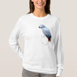 African Grey In Your Pocket T-Shirt