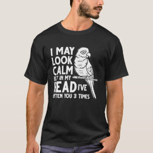 African Grey Parrot Cage Bird Timneh Congo T-Shirt