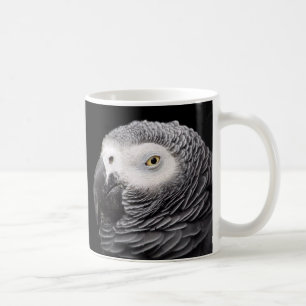 African Grey Parrot Coffee Mug