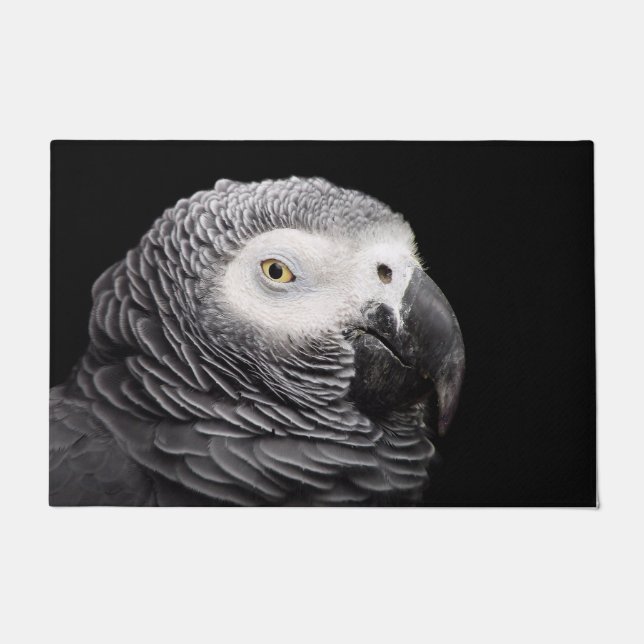 African Grey Parrot Doormat (Front)