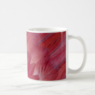 African Grey Parrot Feather Design Coffee Mug