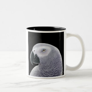 African Grey Parrot Mug