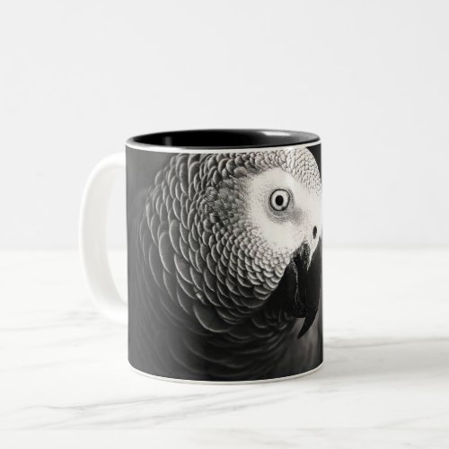 African Grey Parrot mugs