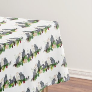 African Grey Parrot Party Tablecloth