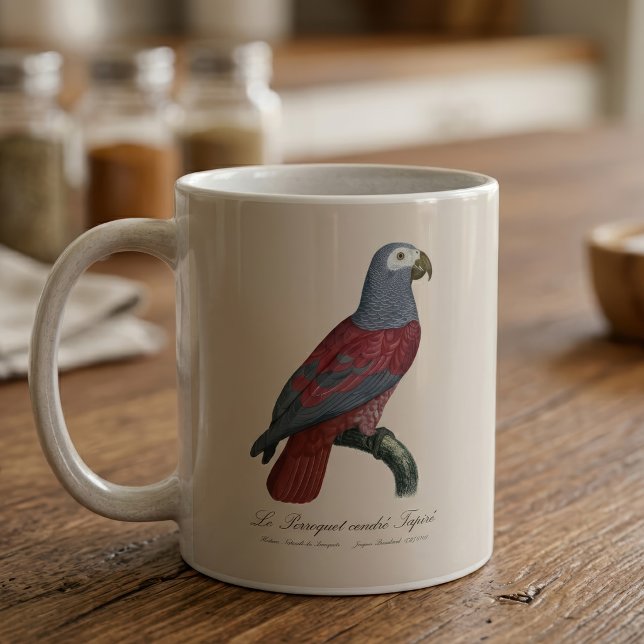 African Grey Parrot Red Factor Psittacus Erithacus Coffee Mug (African Grey Parrot Red Factor Psittacus Erithacus. Coffee Mug )