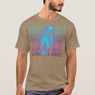 African Grey Parrot Retro African Grey Gift T-Shirt