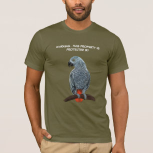 African grey parrot T-Shirt