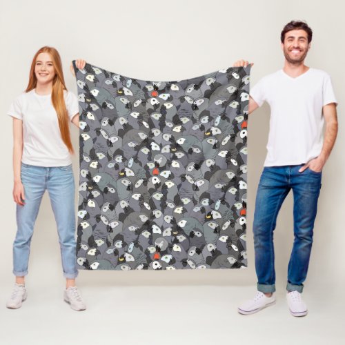 African Grey Parrots All Over Pattern