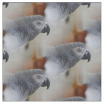 African Grey Pattern Fabric