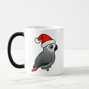 African Grey Santa Color Morph Mug