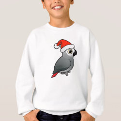 African Grey Santa Kids' American Apparel Organic T-Shirt