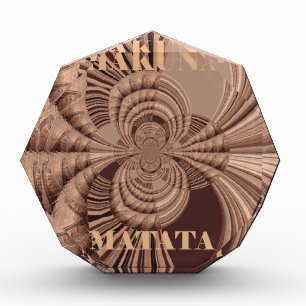 African Hakuna Matata Fractal Art Print/Graphic Acrylic Award
