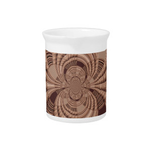 African Hakuna Matata Fractal Art Print/Graphic Beverage Pitcher