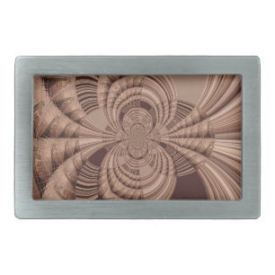 African Hakuna Matata Fractal Art Print/Graphic Rectangular Belt Buckle