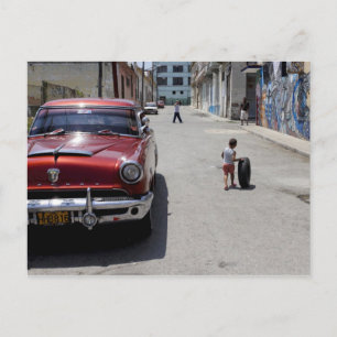African Hamel district, Havana, Cuba, UNESCO Postcard