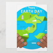 african happy Earth Day (Front/Back)
