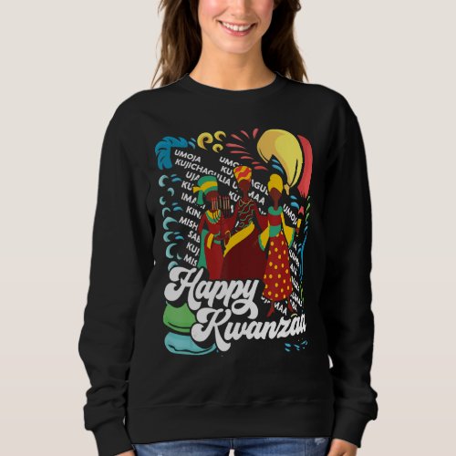 African Heritage  African_American Culture  Happy  Sweatshirt